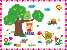幼儿园展板图片