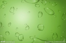 绿色 水滴背景
