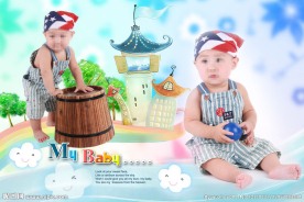 我的宝贝 模版