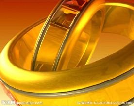 婚礼婚庆戒指视频背景