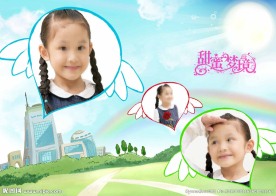 乖乖小精灵 模版