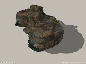 石头精细3D模型