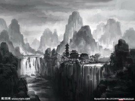 花树界 山水瀑布