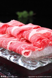 雪花肥牛肉片