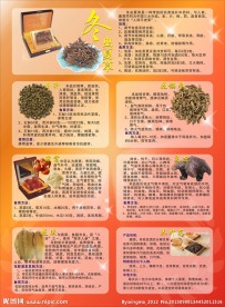中草药宣传单