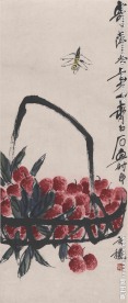 齐白石 荔枝