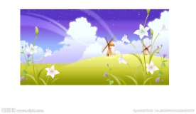 梦幻背景矢量图