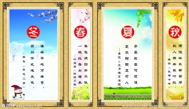 春夏秋冬四季图