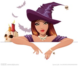万圣节女巫