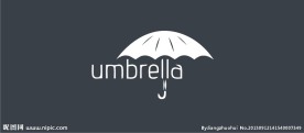雨伞logo