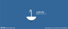 雨伞logo