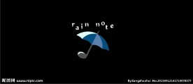 雨伞logo