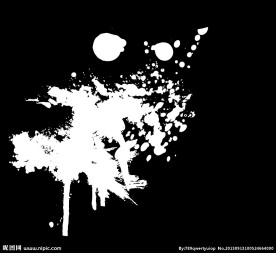 白色油漆动态视频素材