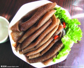 绿色毛肚