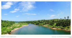 万泉河风景