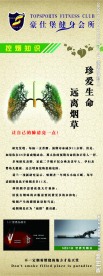 禁止吸烟 展架