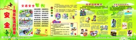 小学生校园安全展板