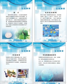 高新产品展板