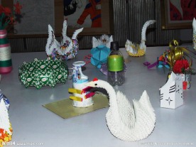 美术展览学生手工作品
