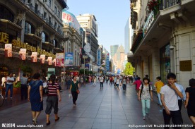 上海南京路步行街