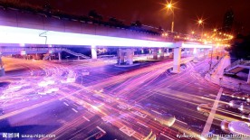 立交桥夜景