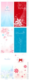 韩国矢量花纹