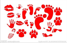 手印 脚印