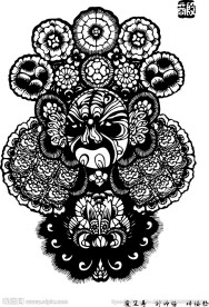 京剧脸谱