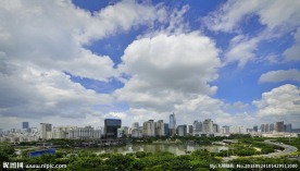 南宁民歌湖风光