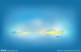 蓝色背景
