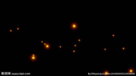 粒子星光视频素材