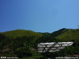 蓝色的天空