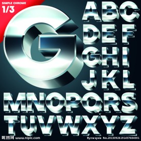 3d字母