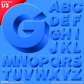 3d字母