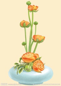 花瓶与花