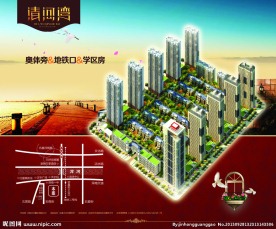鸟瞰图大气地产