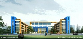 学校 鸟瞰图