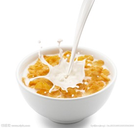 牛奶麦片粥