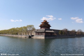 北京 故宫 护城河