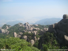 太姥山神奇山峰石头