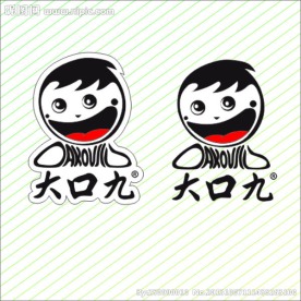 大口九 标志LOGO