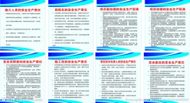 项目安全生产牌