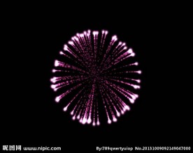 粒子烟花视频素材