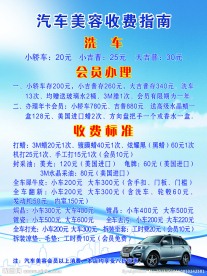 汽车展板