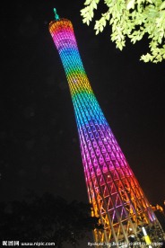广州塔夜色