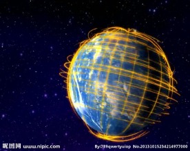 动态地球光效视频素材