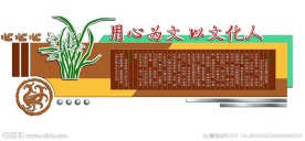 校园文化浮雕展板