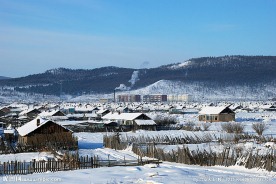载波站山俯瞰根河