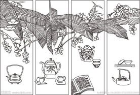 艺术玻璃图案