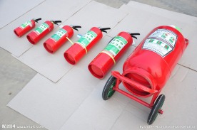 灭火器组合排列